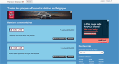 Desktop Screenshot of plakauto.be