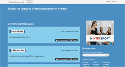 Desktop Screenshot of plakauto.fr